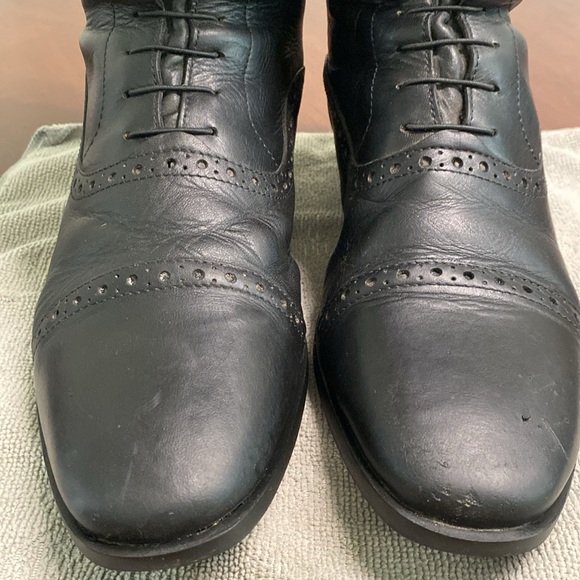 Equestrian English Riding Boots Genuine Leather Sz42R - EU (10R-USA) - Picture 4 of 17